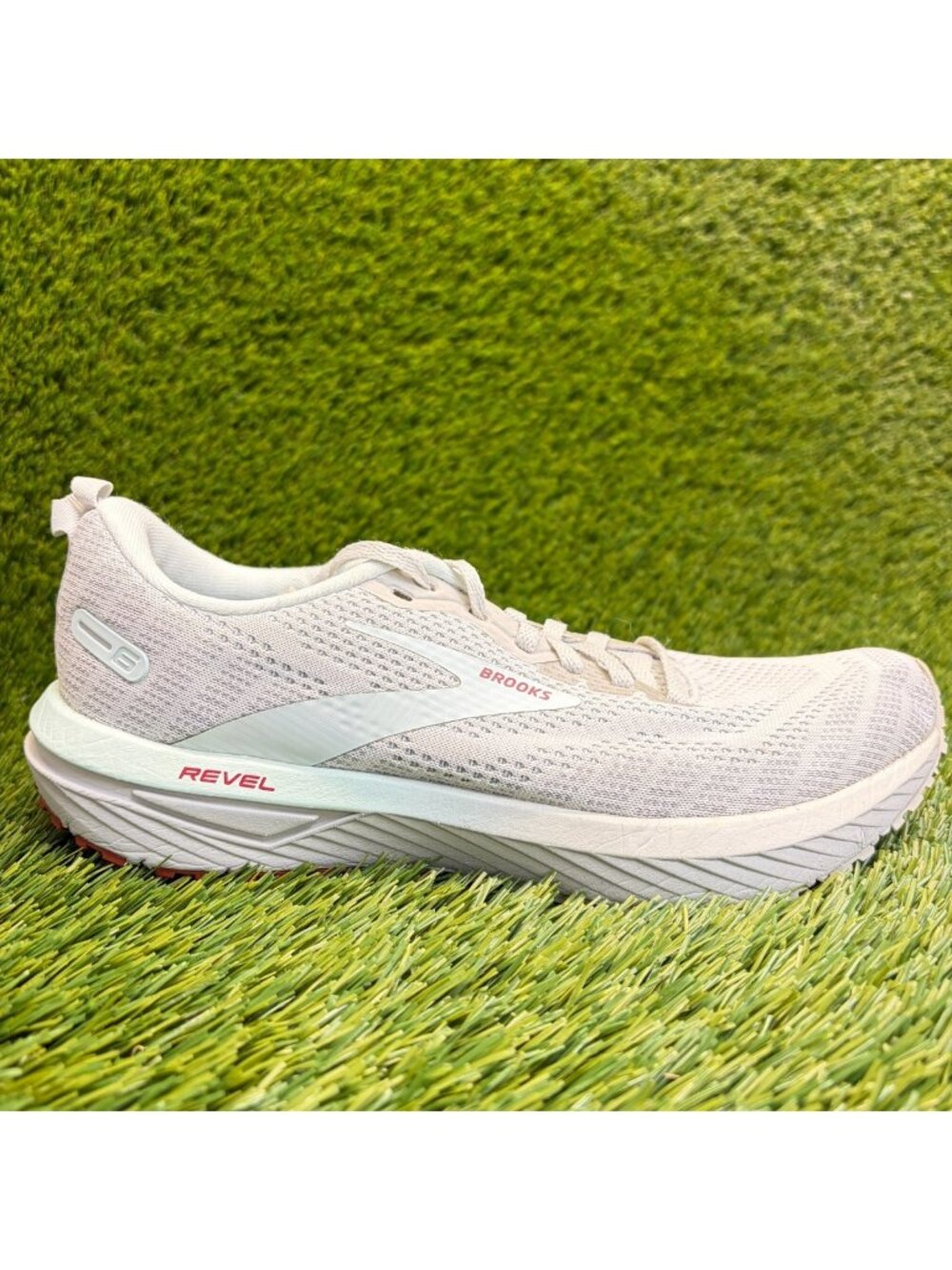 Brooks Revel 6 Womens Size 8.5 Gray Athletic Running Walking Shoes Sneakers